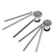 thumbnail image 1 of Dilatadores de acero inoxidable, dilatadores, dilatadores, colgantes, joyería corporal, 00-2 g 6 mm, 1 of 9