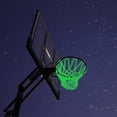 thumbnail image 2 of Luminous Basketball Net,Heavy-Duty,Glow in the Dark,Nylon,Standard,Green, 2 of 5