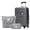 Grey, variant on 3 Piece Luggage Set, 24" Checked Suitcase with TSA Lock,Spinner Wheels & 2 Bags,Lightweight Hardshell Suitcase Set for Travel,Grey