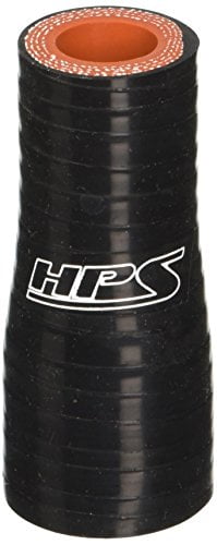5/8  1.5 ID 100 PSI Maximum Pressure HPS HTSR-062-150-BLK Silicone High Temperature 4-ply Reinforced Reducer Coupler Hose Black 3 Length 
