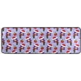 thumbnail image 5 of Dreamtimes Christmas Cute Girl Hallway Runner Rug 2'x6' Kitchen Rug with Rubber Backing Winter Snowflake Non Slip Entryway Rug Runner Washable Soft Area Rug for Hallway Bedroom Kitchen Decor, 5 of 6