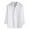White, variant on Mens Casual Button Down Shirts Stank Solid Color Long Sleeve Mens Dress Shirts Activewear