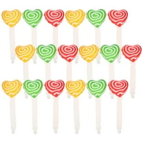 ELAYARD 18Pcs Inflatable Candy Balloon Party Decoration with Heart Shape for Indoor Outdoor Events