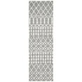 thumbnail image 4 of SAFAVIEH Blossom Aspen Geometric Wool Area Rug, Grey/Ivory, 4' x 6', 4 of 9