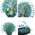 thumbnail image 4 of H&D Hand Blown Peacock Figurine Art Glass Table Top Sculpture Home Decor Gifts, 4 of 6