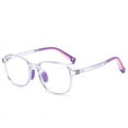 thumbnail image 4 of Espejo para niños con luz anti-azul, plano, sin prescripción, marco grande, gafas de marco blando, 4 of 5