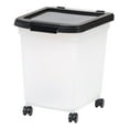 thumbnail image 3 of IRIS 25 Lbs. Airtight Pet Food Container | Dog & Cat Food Storage Bin, 3 of 11