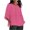 Hot Pink, variant on Navy S WIZUTIZ T Shirts for Women Reduced Price Fashion Loose Fit Plus Size Tshirts Ladies Work Out Solid Tee Elegant Round Neck Oversize T-shirt Tunics Ultra Soft Tops Cozy Style Short Sleeve Shirts