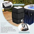 thumbnail image 4 of Spa Equipment Cover with PVC Window, Durable Protector for Hot Tub Pumps and Heaters, Weatherproof Design for Outdoor Spas, 4 of 5