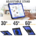 thumbnail image 2 of KOMI Shockproof for Galaxy Tab S7 FE 5G Case 12.4 inch with Screen Protector/S Pen Holder / 360 Degree Rotating Strap Stand, Heavy Duty for Samsung Galaxy S7 FE Tablet Case, 2 of 8