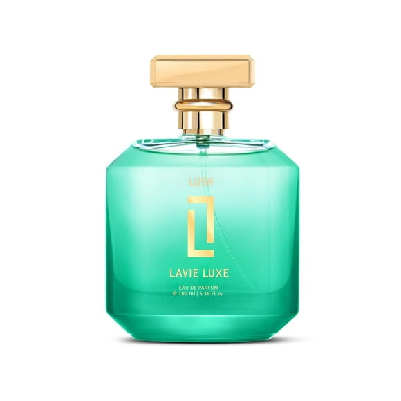 Lavie Luxe Lush Eau De Parfum For Woman 100ml, 3.4 Fl.oz. | Long Lasting Luxury Perfume For Girls - With Sweet, Jasmine & Vanilla Notes | Perfect Gift For Wife, Girlfriend, Mother - Party Wear