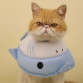 thumbnail image 4 of Pet Collar Recovery Cone Comfortable Pet Recovery Cone Recovery Cone Cartoon Shape Good Flexibility Adorable Fastener Breathable Mesh Bite Comfortable Pet Recovery Neck Collar, 4 of 7