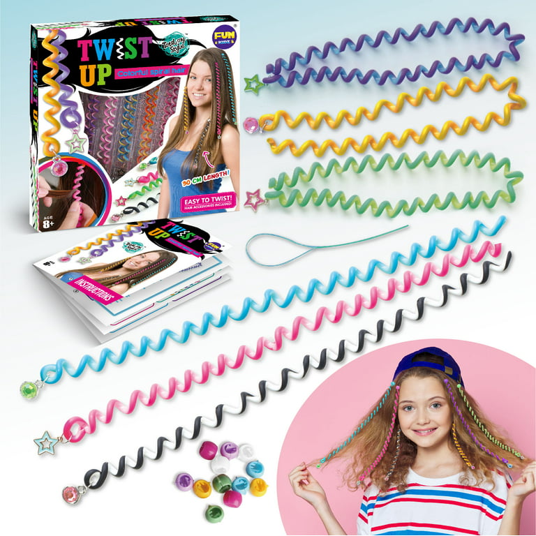 18PCS Girls Hair Styling Twister Clip, Women Hair Braider DIY Tool