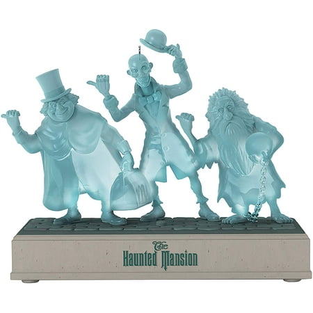 Hallmark Disney The Haunted Mansion Hitchhiking Ghosts Keepsake Blue Plastic Christmas Decorative Accent Ornament 4.5