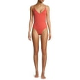 thumbnail image 3 of YMI Women’s Smocked One-Piece Swimsuit With Ring Detail, 3 of 5