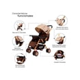 thumbnail image 2 of The Baby Shop Carriola Reversible Beige C/ Charola 3 Reclinado Toldo Plegable, 2 of 5