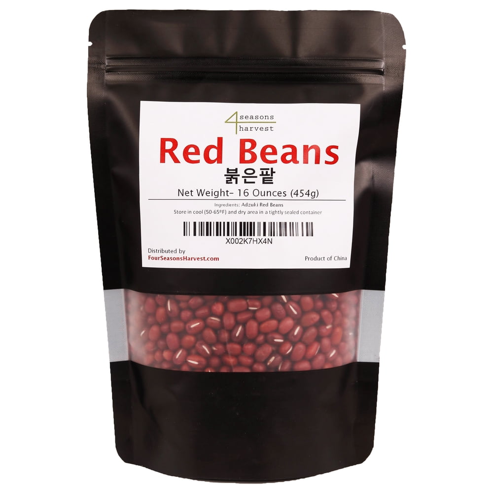 Four Seasons Harvest Dried Adzuki Red Beans (붉은팥) 16oz