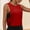 Red, variant on Abomasnow Cotton Cropped Workout Tank Tops for Women Sleeveless Sports Athletic Yoga Running Gym Crop Tops