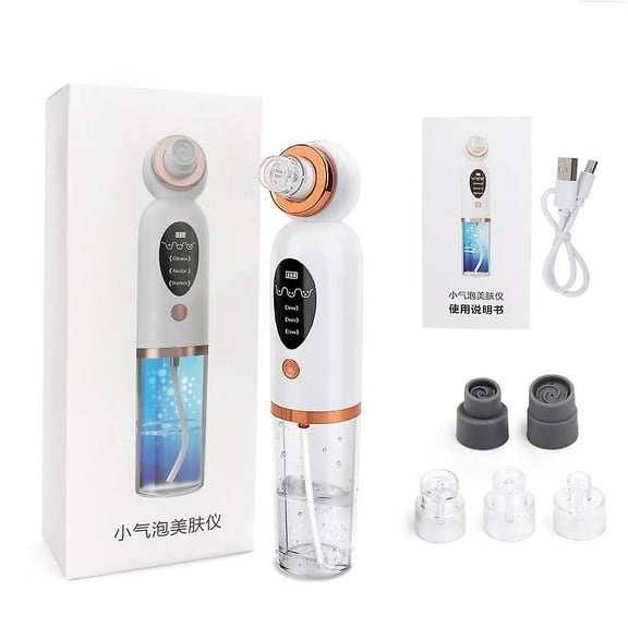 Electric Small Bubble Blackhead Remover Usb Water Cycle Pore Acne Pimple Removal Vacuum Suction Facial Nose Cleaner Tool