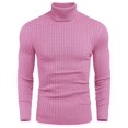 thumbnail image 5 of nine bull Mens Slim Fit Turtleneck Sweater Long Sleeve Basic Pullover Top Casual Knitted Sweater, 5 of 6