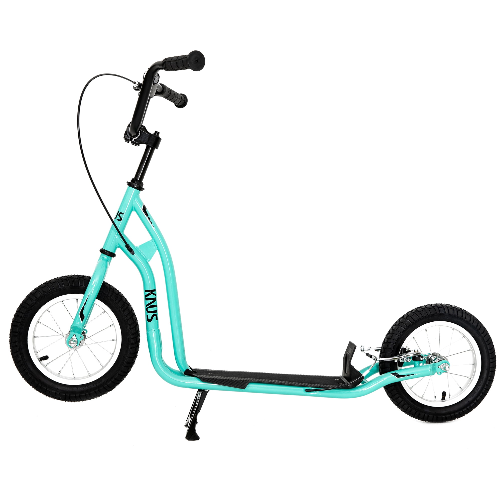 CIPACHO Youth Scooter Kick Scooter for Kids 5+ with Adjustable Handlebar 12" Front and Rear Dual Brakes Inflatable Wheels, Green CIPACHO Youth Scooter Kick Scooter for Kids 5+ with Adjustable Handlebar 12" Front and Rear Dual Brakes Inflatable Wheels, Green