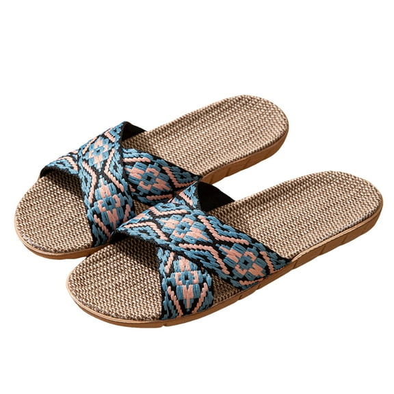 Mostsola Slippers for Women Flat Sandals Indoor Outdoor Beach Shoes Trendy Casual Slip on Shoes