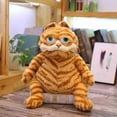 thumbnail image 4 of Muñeco de peluche de gato de 11,8 pulgadas, Garfield, naranja, para niños y niñas, ideal para Navidad y cumpleaños., 4 of 5