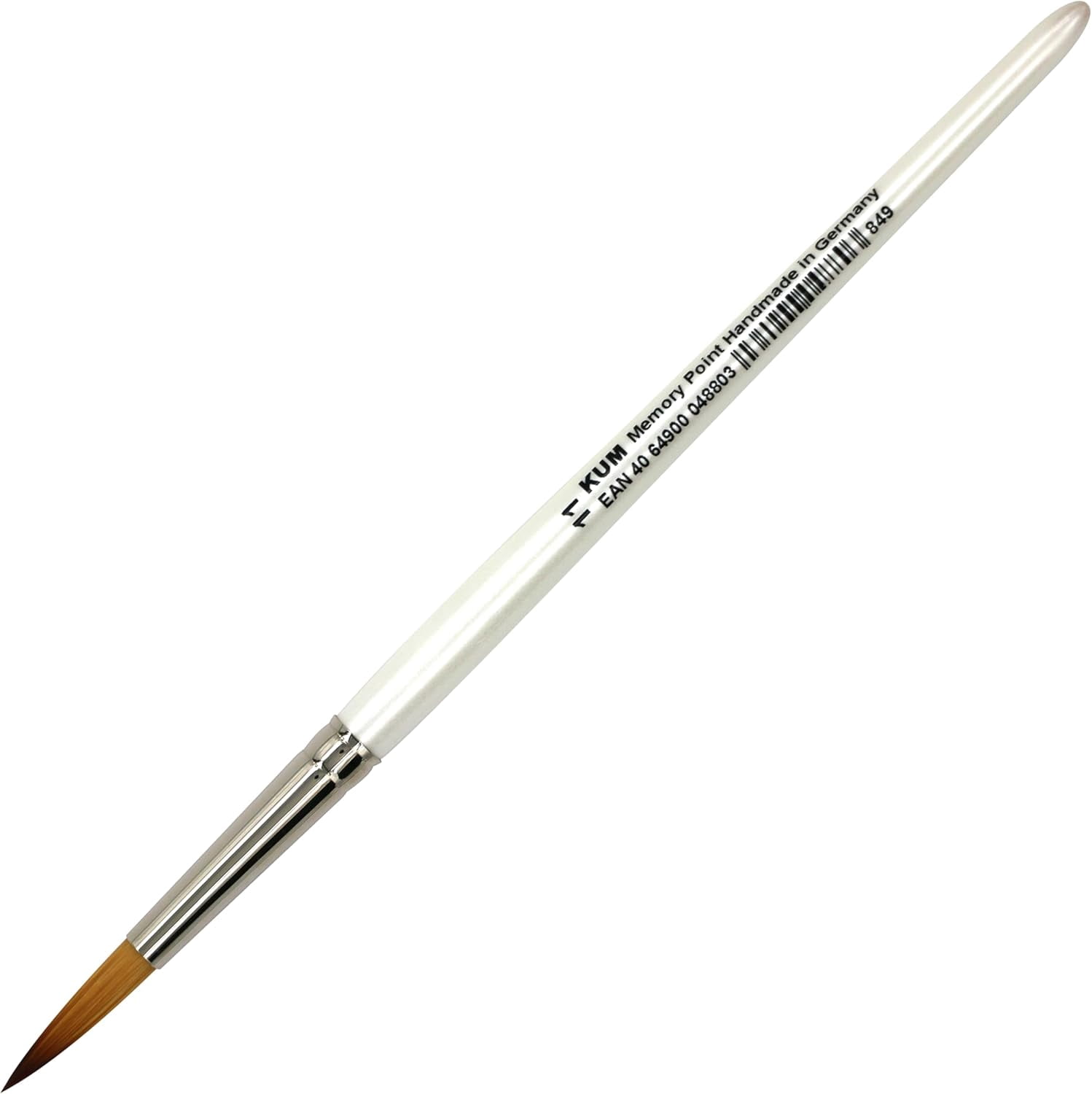 JJEAN-Kum 511.45.11 No.11 Memory Point Handmade Brush with Round Pointed Tip
