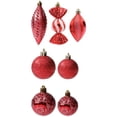 thumbnail image 3 of Juego de bolas de Navidad, caja de regalo decorativa, regalo de Navidad, colgante de decoración para árbol de Navidad, juego mixto de bolas, 3 of 6