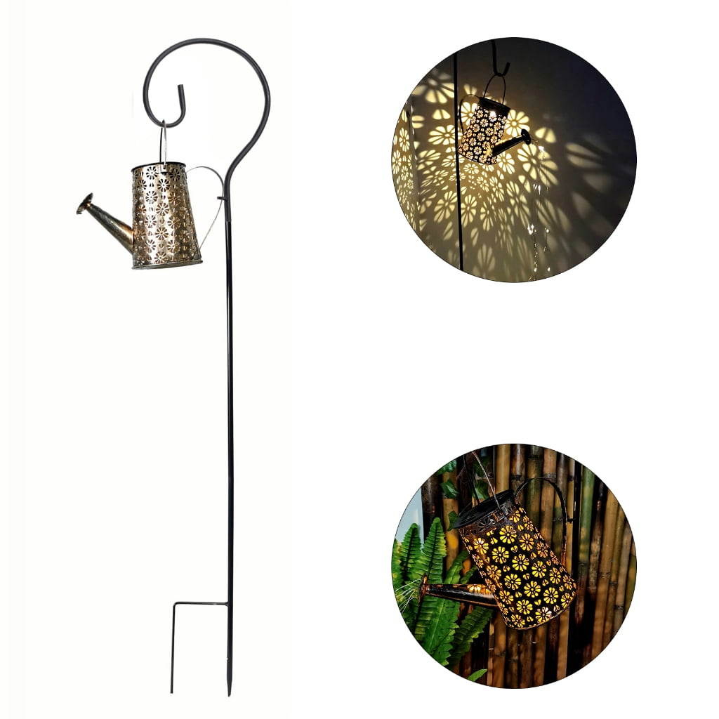 JZROCKER Watering Can Solar Lights Waterproof Outdoor Garden Decor for Yard Porch Lawn