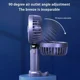 thumbnail image 4 of Ventilador eléctrico, aire acondicionado portátil, Mini refrigerador, ventiladores de cuello recargables para el hogar, envío gratis, cuchillas de aire acondicionado Usb de mano, 4 of 5