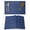 Navy Blue, variant on Vintage Fruit Green Placemats Set of 8, Farmhouse Retro Solid Color Linen Texture Placemats for Dining Table, Place Mats for Kitchen Tabletop, Waterproof Wipeable Dining Table Mats Set