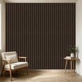 thumbnail image 2 of Wood Slat Self-Adhesive Wall Panels, 30x60cm Peel and Stick Fluted Wall Tiles for Home Decor, 2 of 6