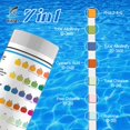 thumbnail image 3 of Tiras de prueba para piscina Yiffer 175 unidades 7 en 1 (piscinas y spas), 3 of 9