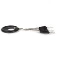 thumbnail image 3 of Pesca 10pcs Topes de Pesca Tope de Goma Negra Espacio de Pesca Frijoles Carpa Flotador, 3 of 5