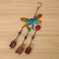 thumbnail image 4 of Taotanxi 1 Pcs Humming Bird Dragonfly Wind Chimes,Outdoor Hanging Windbell Pendant Wall Window Decor,Hanging Mobile Decor for Garden Yard Wind Chimes Outdoor (Dragonfly), 4 of 6