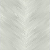 Harry & Grace Daydream Grey Washed Chevron Peel and Stick Wallpaper - 20.5 ft. W x 18 ft. L Roll
