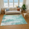 thumbnail image 7 of Addison Rugs Mayfield Premium Machine Washable Transitional Abstract Teal Rectangle Rug, 10' x 14', 7 of 7
