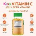 thumbnail image 6 of Human Beanz Kids Vitamin C Jelly Beans, Immune Support Gummies for Children, Vegetarian Vitamin C Supplement, Gluten-Free Non-GMO Kosher Halal, 120 Citrus Gummies, 6 of 9