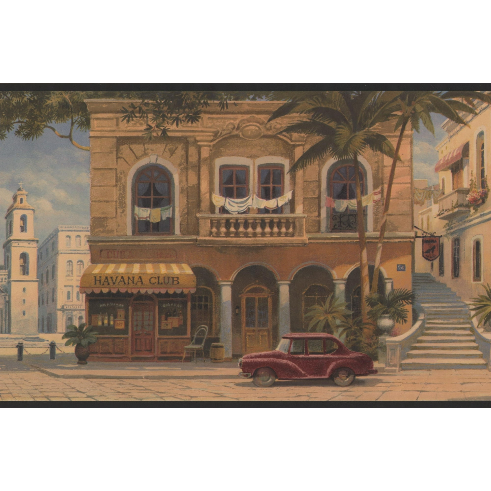 Old Car Wallpaper Border