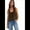 Dark Brown, variant on Women's Summer Beach Sleeveless Tie-Front Crop Top in Lace and Mesh Chiffon Boho Y2k Style Dark Brown S
