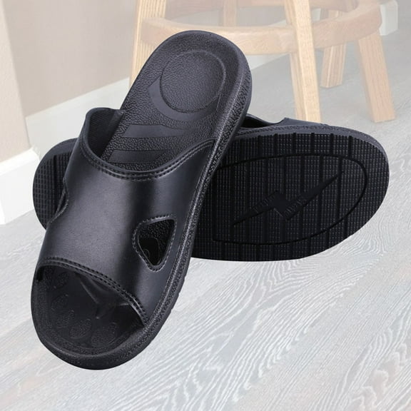 HOMEMAXS AntiStatic Slippers Home Protective Slippers Clean Shoes Bottom Slipper (PU Bottom, Size 38)