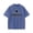Blue, variant on Men's Hello Darkness My Old Friend T-Shirt Casual Crew Neck Short Sleeve Graphic Tee