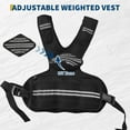 thumbnail image 3 of Danolapsi Adjustable Weighted Vest, Body Weight Vest with Reflective Stripe and Mesh Pocket, Workout Gear for Walking, Jogging and Strength Training, 3 of 6