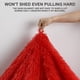 thumbnail image 4 of Manta BENRON 127x152 cm Suave Sherpa Roja, 4 of 9