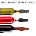 thumbnail image 3 of TABLETREANDS 4Ud Tapones De Silicona Para Vino Multicolor Tapón Hermético Para Bares Y Eventos, 3 of 6