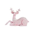 thumbnail image 2 of Christmas Reindeer under $5! Cagogo Christmas Reinforced Resin Deer Figurine, Festive Holiday Decor for Furniture Mantel, Christmas Crafts and Ornaments Set, Decorative Reindeer Statue for Home, 2 of 6