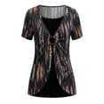 thumbnail image 4 of Active Tops Women Athletic Tops for Women Long Sleeve Tan Raglan Shirt Women Casual Womens Tops Short Sleeve Long Sleeve Layering Tops for Women Tee Tops Women Undershirt Tops for Black 3XL, 4 of 4