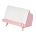 thumbnail image 2 of Soporte para teléfono móvil Dispensador flexible en forma de TV Estuche organizador Soporte móvil Soporte de almacenamiento Estante de escritorio rosa Baoblaze Titular de la ayuda del teléfono celular, 2 of 8