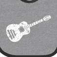 thumbnail image 4 of Inktastic Grunge Guitar Boys or Girls Baby Bib, 4 of 4